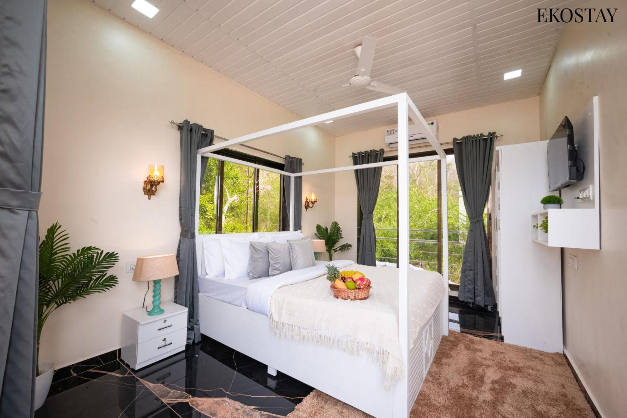 Ekostay - Serene Villa 阿里巴格 外观 照片