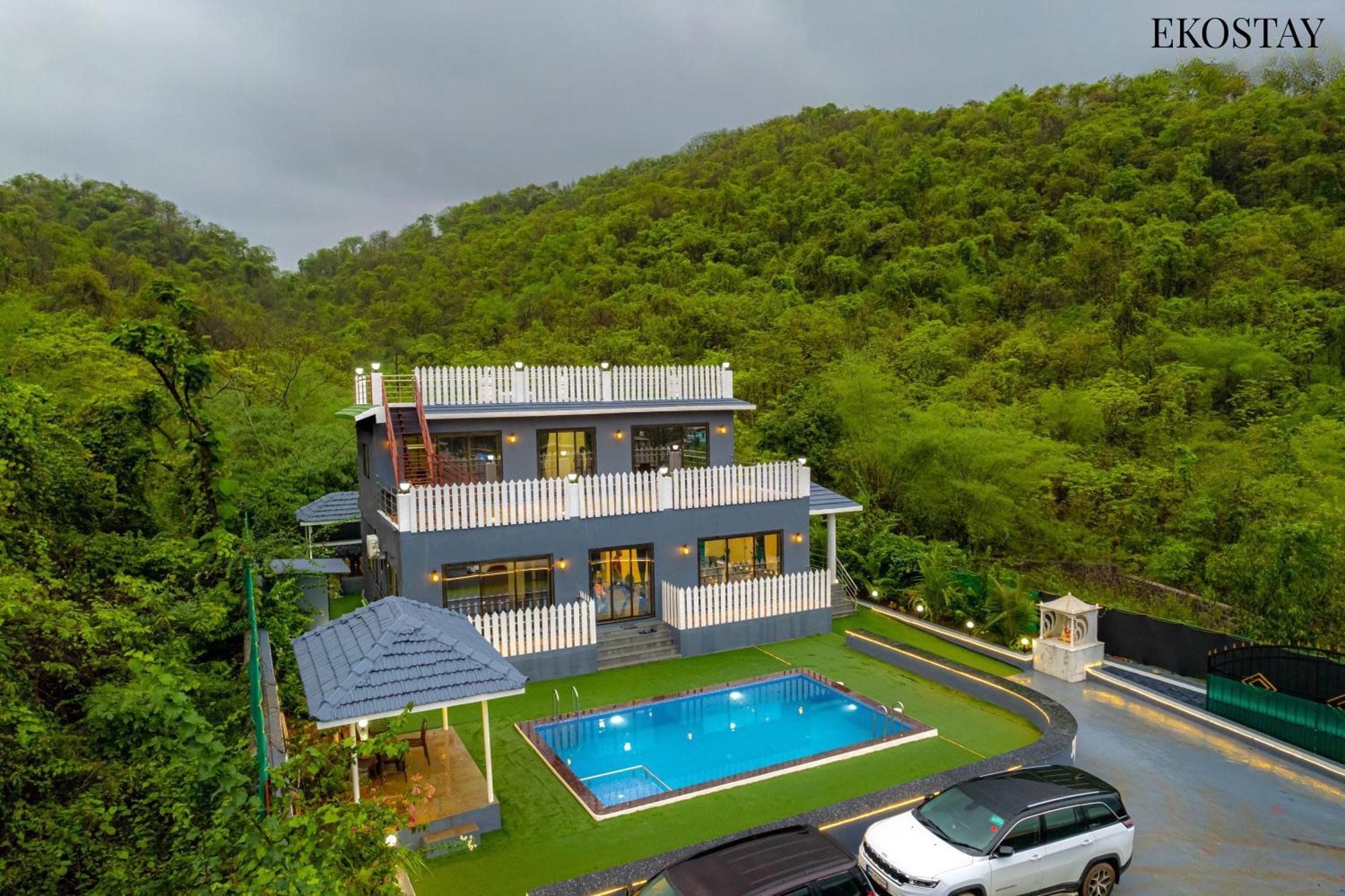 Ekostay - Serene Villa 阿里巴格 外观 照片